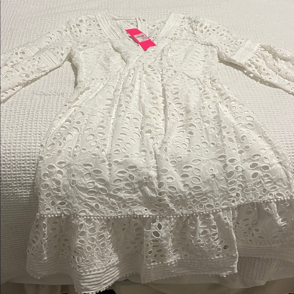 Lilly Pulitzer White Eyelet Dress